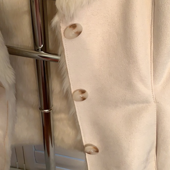 Suede Faux Fur Trim jacket - Picture 8 of 12